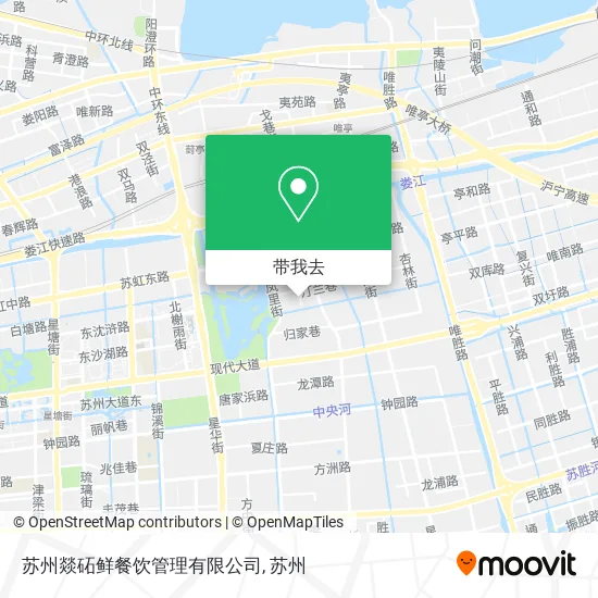 苏州燚砳鲜餐饮管理有限公司地图