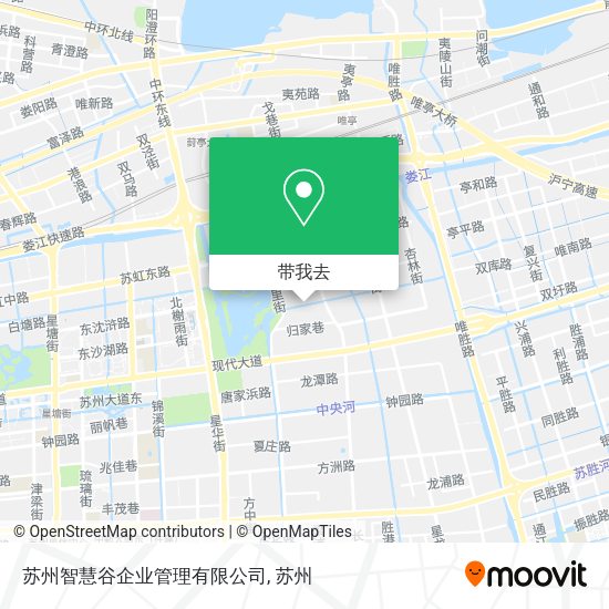 苏州智慧谷企业管理有限公司地图