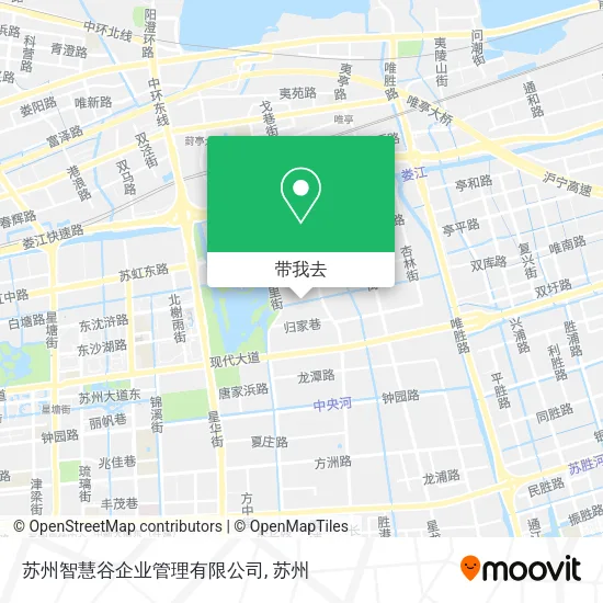 苏州智慧谷企业管理有限公司地图