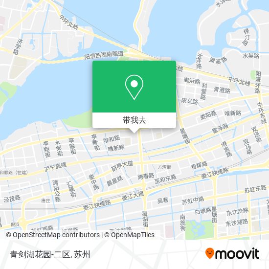 青剑湖花园-二区地图