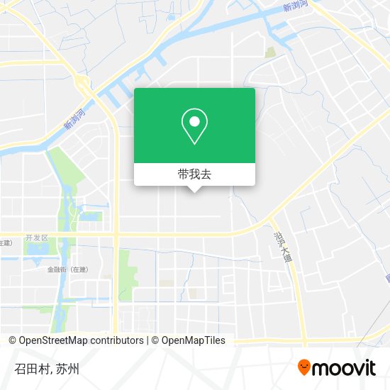 召田村地图