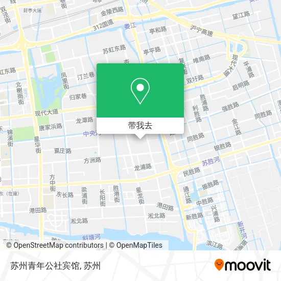 苏州青年公社宾馆地图