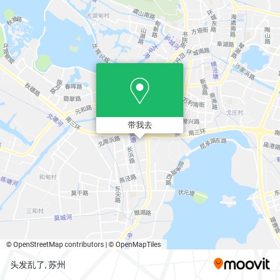 头发乱了地图