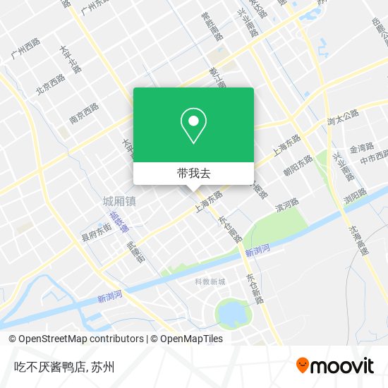 吃不厌酱鸭店地图