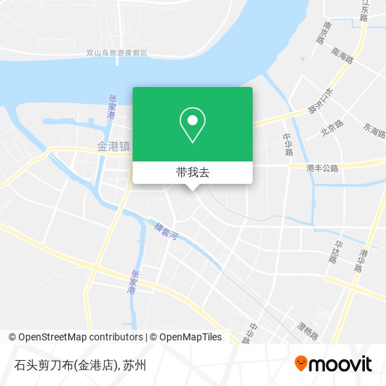 石头剪刀布(金港店)地图