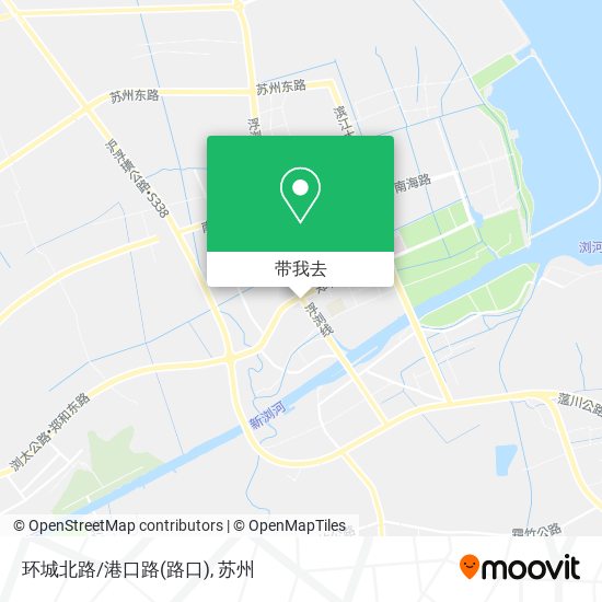 环城北路/港口路(路口)地图