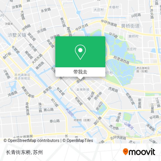 长青街东桥地图