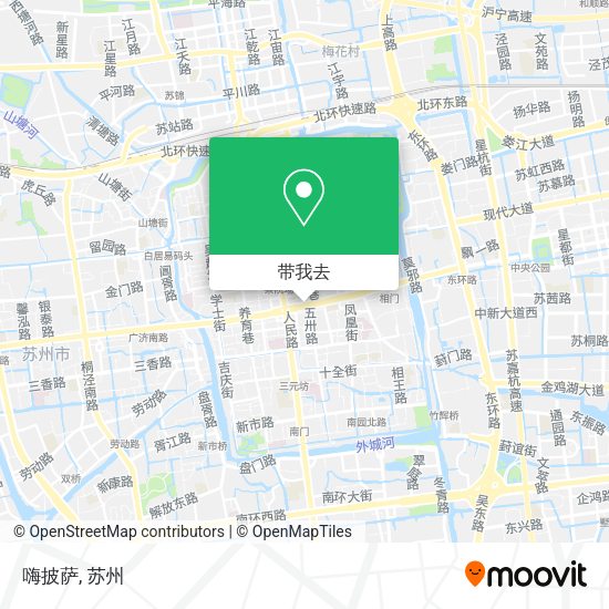 嗨披萨地图