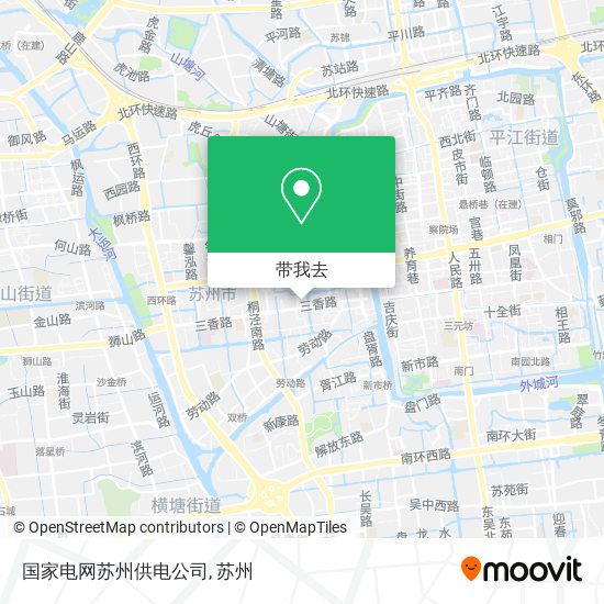 国家电网苏州供电公司地图