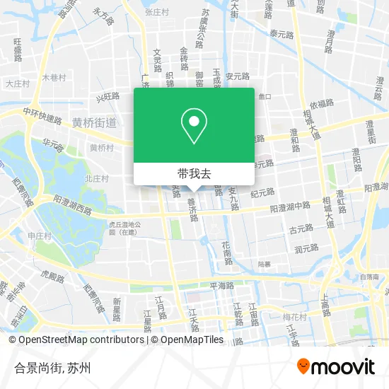 合景尚街地图