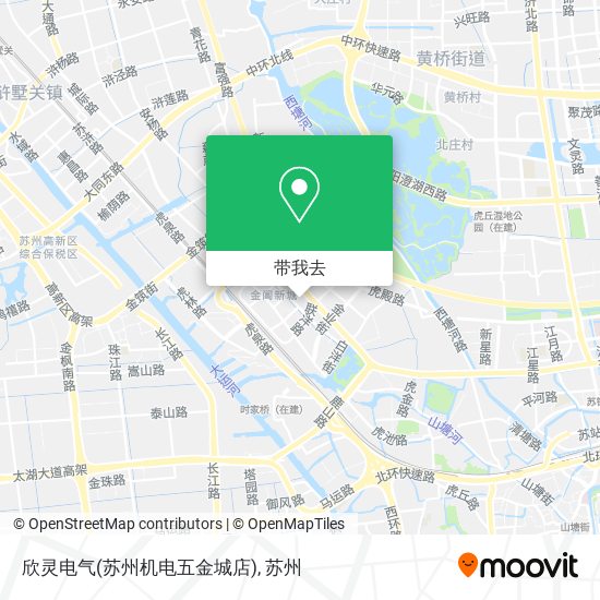 欣灵电气(苏州机电五金城店)地图