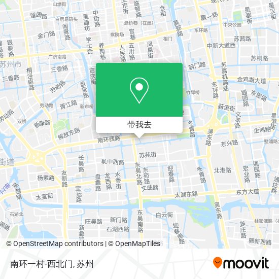 南环一村-西北门地图