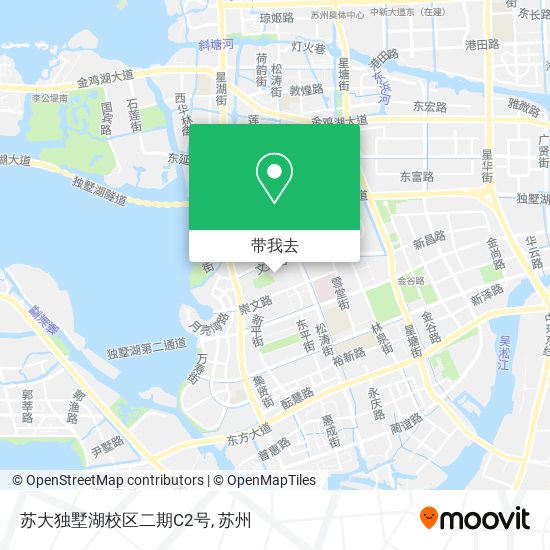 苏大独墅湖校区二期C2号地图