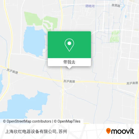 上海欣红电器设备有限公司地图