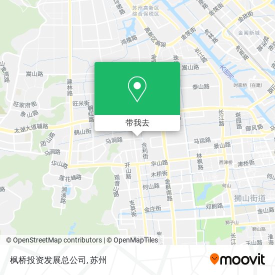 枫桥投资发展总公司地图