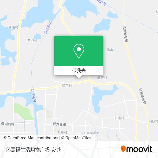 亿嘉福生活购物广场地图