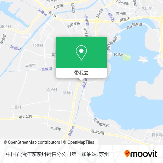 中国石油江苏苏州销售分公司第一加油站地图