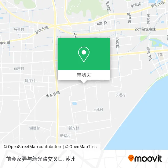 前金家弄与新光路交叉口地图