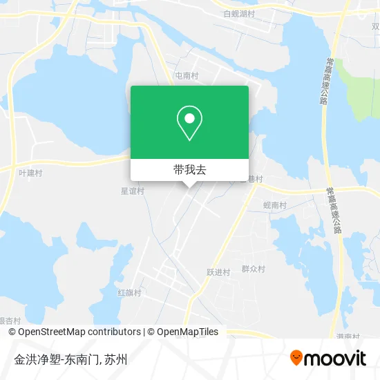 金洪净塑-东南门地图