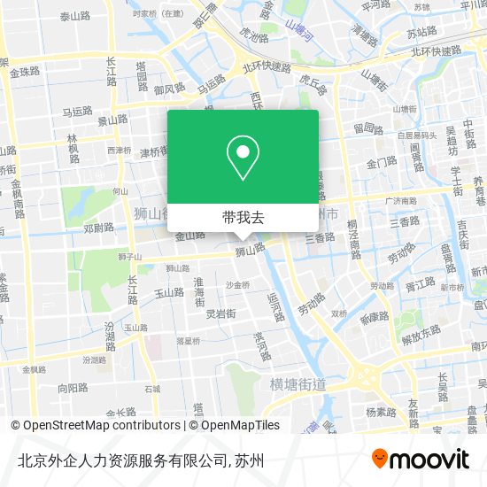 北京外企人力资源服务有限公司地图