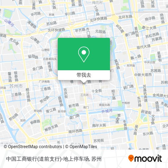 中国工商银行(道前支行)-地上停车场地图