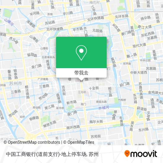 中国工商银行(道前支行)-地上停车场地图