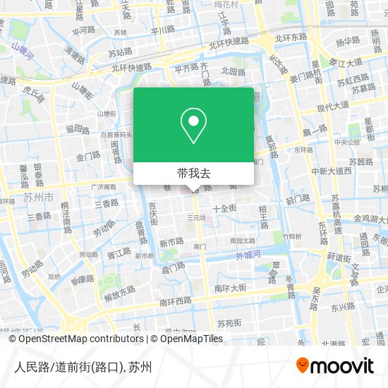 人民路/道前街(路口)地图