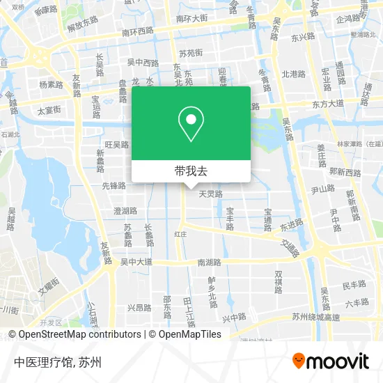 中医理疗馆地图