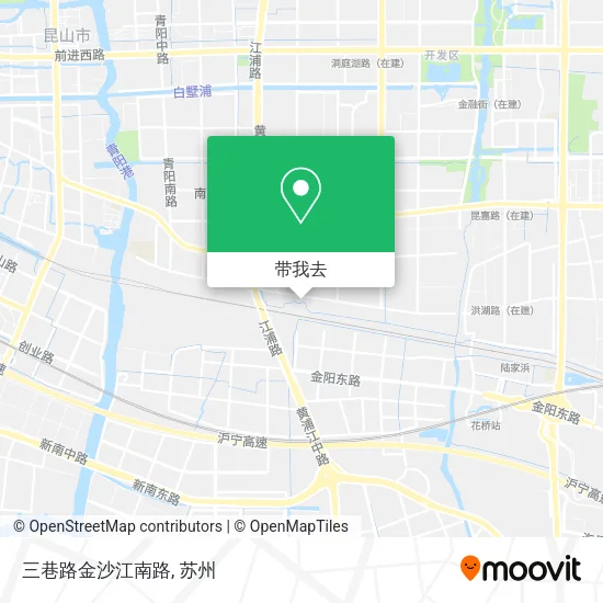 三巷路金沙江南路地图