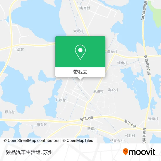 独品汽车生活馆地图
