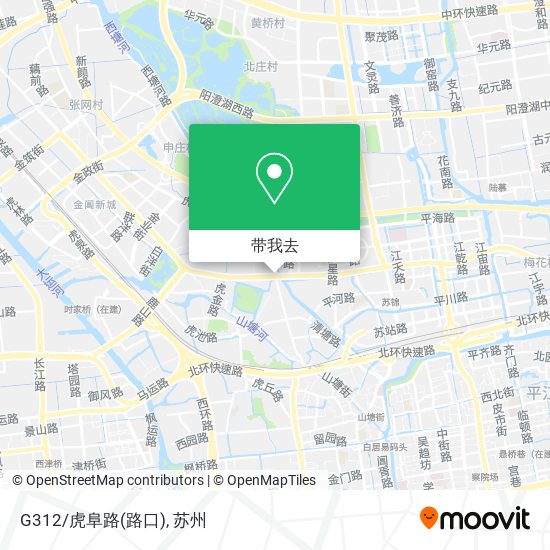 G312/虎阜路(路口)地图