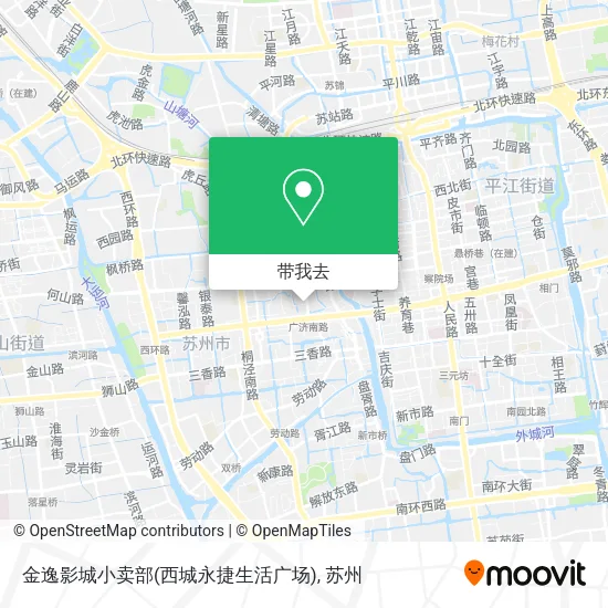 金逸影城小卖部(西城永捷生活广场)地图