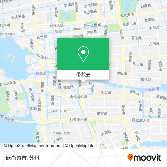 欧尚超市地图