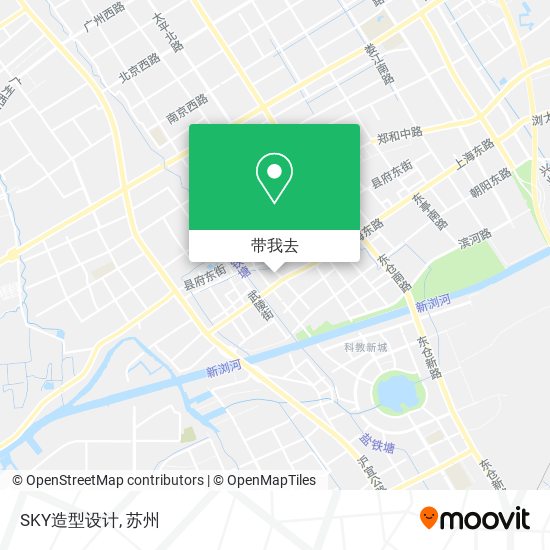 SKY造型设计地图