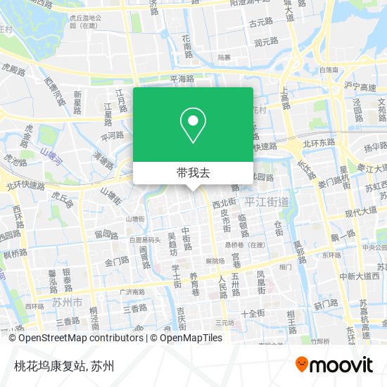 桃花坞康复站地图