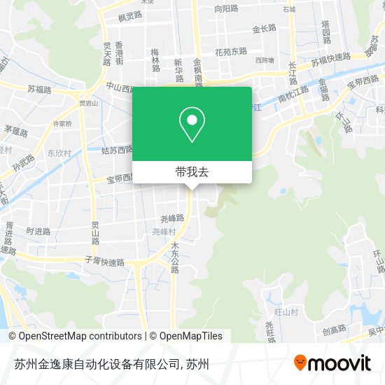 苏州金逸康自动化设备有限公司地图