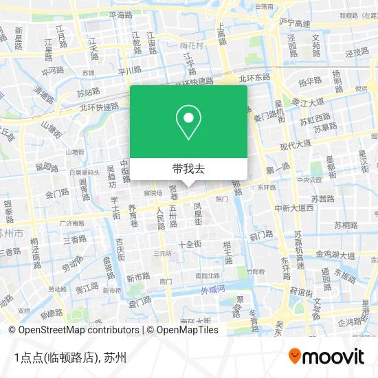 1点点(临顿路店)地图