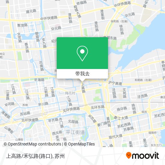 上高路/禾弘路(路口)地图
