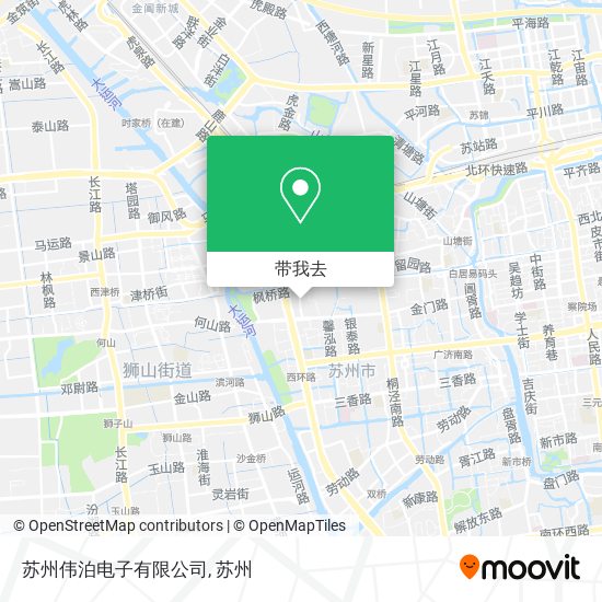 苏州伟泊电子有限公司地图