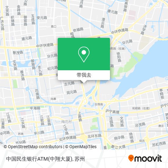 中国民生银行ATM(中翔大厦)地图