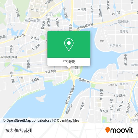 东太湖路地图