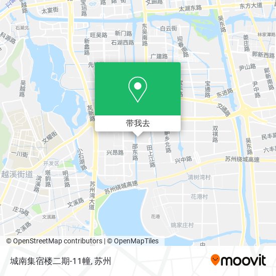 城南集宿楼二期-11幢地图