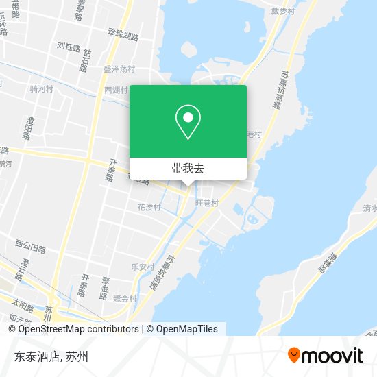东泰酒店地图