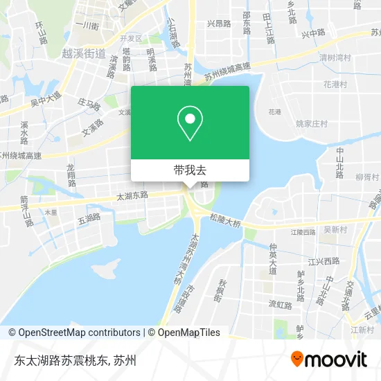 东太湖路苏震桃东地图