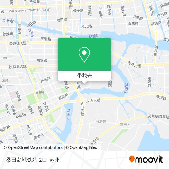 桑田岛地铁站-2口地图