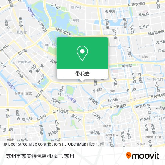 苏州市苏美特包装机械厂地图