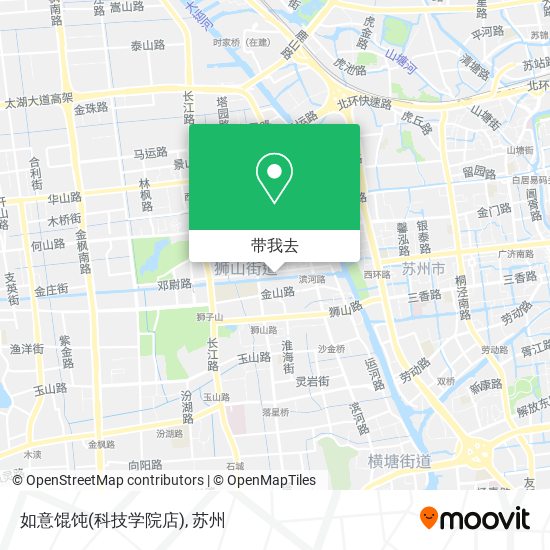 如意馄饨(科技学院店)地图