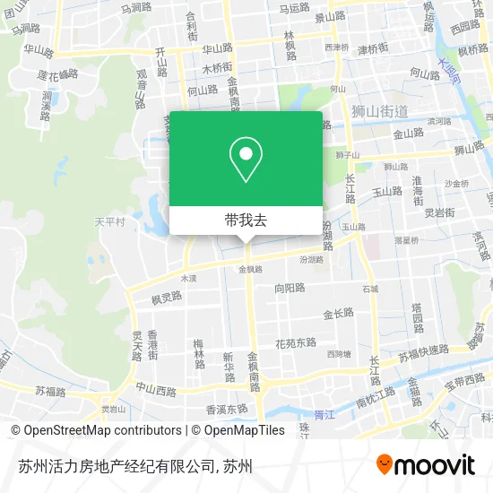 苏州活力房地产经纪有限公司地图