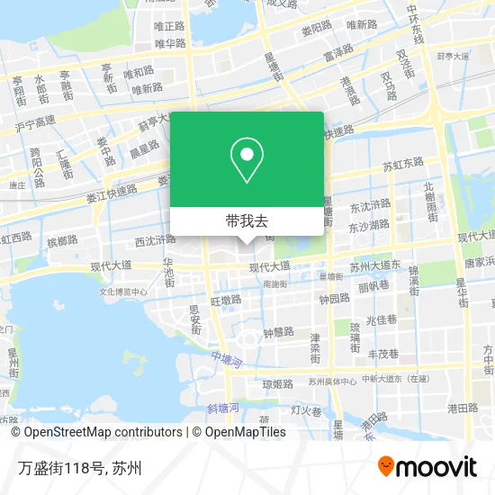 万盛街118号地图