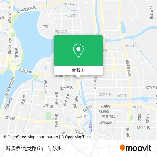 新滨桥/九龙路(路口)地图